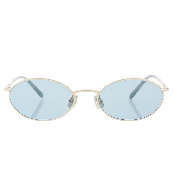 Photo: Brunello Cucinelli Timeless Reflections round sunglasses