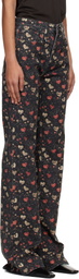 R13 Black Jane Jeans