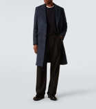 Etro Paisley wool and cashmere jacquard coat