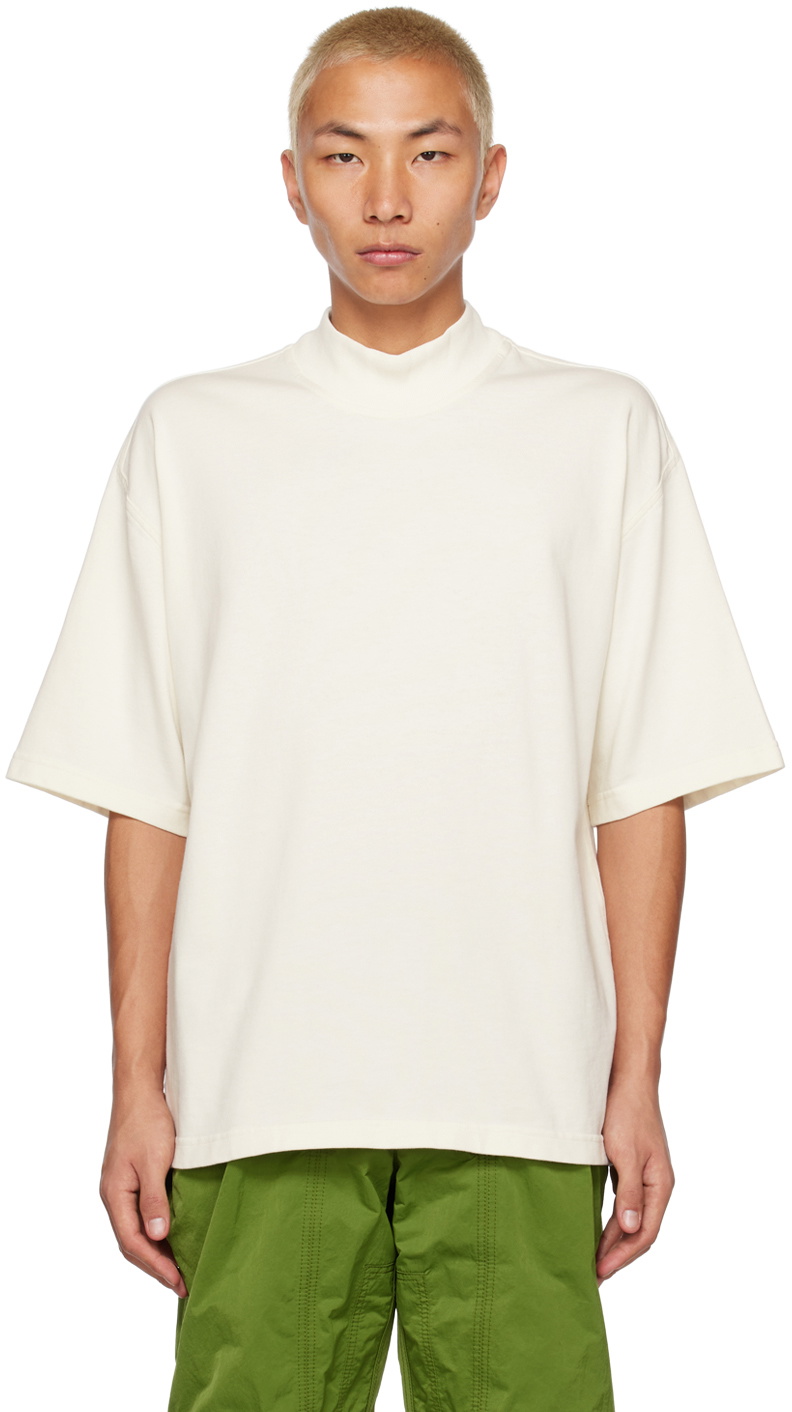 Bottega Veneta White Heavy T-Shirt Bottega Veneta