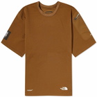 The North Face Men's x Undercover Soukuu Dot Knit T-Shirt in Sepia Brown