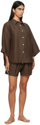 Deiji Studios Brown 03 Pyjama Set