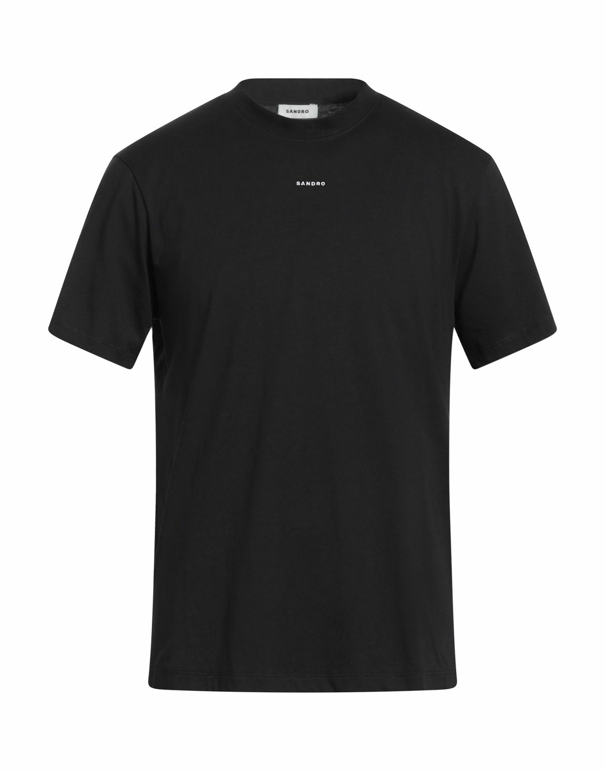 Sandro Mens T-shirt in Black