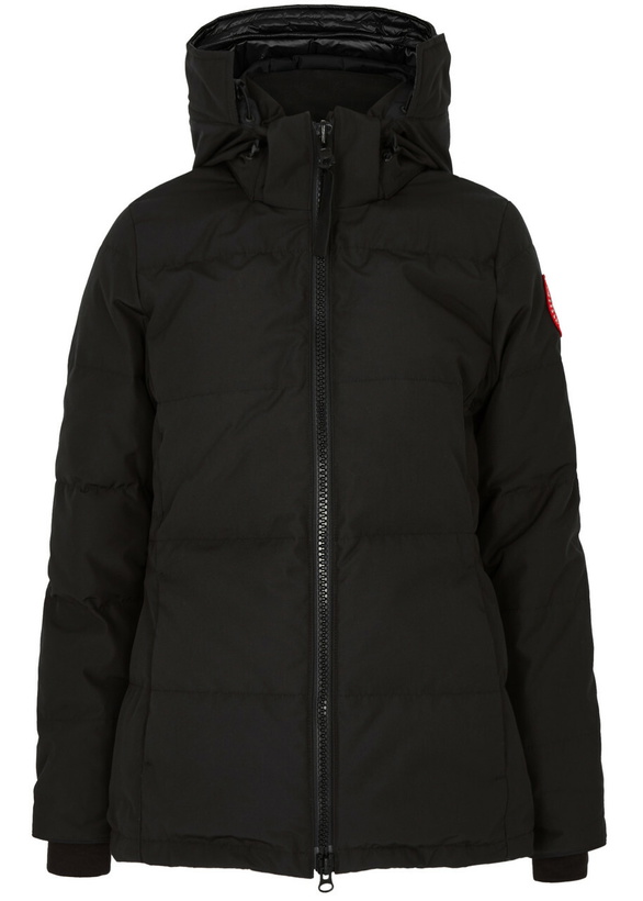 Photo: Canada Goose Chelsea Quilted Shell Parka Black