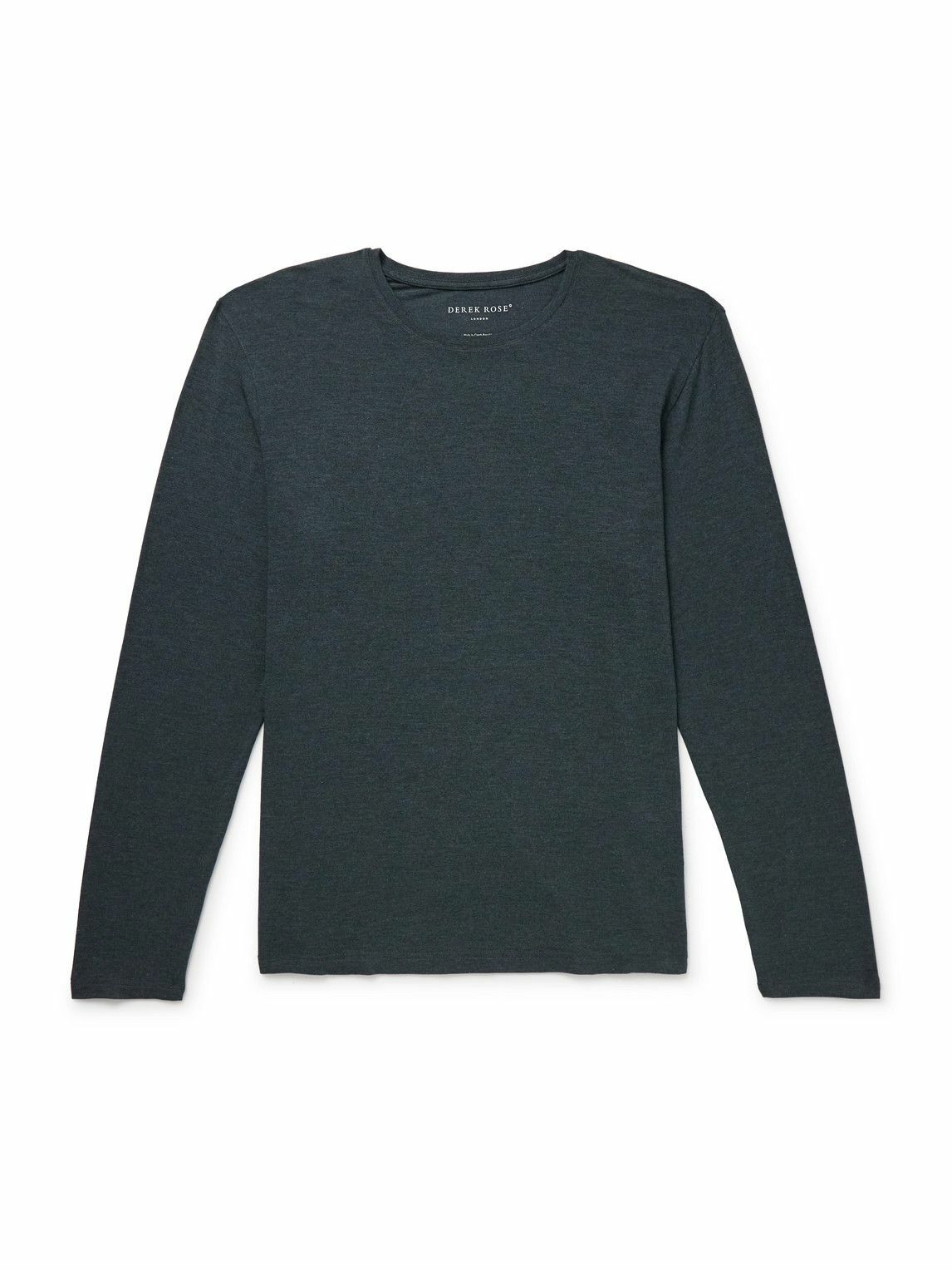 Derek Rose - Marlowe Stretch-Micro Modal Jersey T-Shirt - Gray