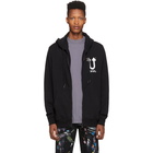 Off-White Black Undercover Edition Skeleton RVRS Arrows Zip Hoodie