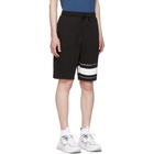 Hugo Black Logo Tape Shorts