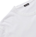 Kiton - Cotton and Cashmere-Blend T-shirt - White