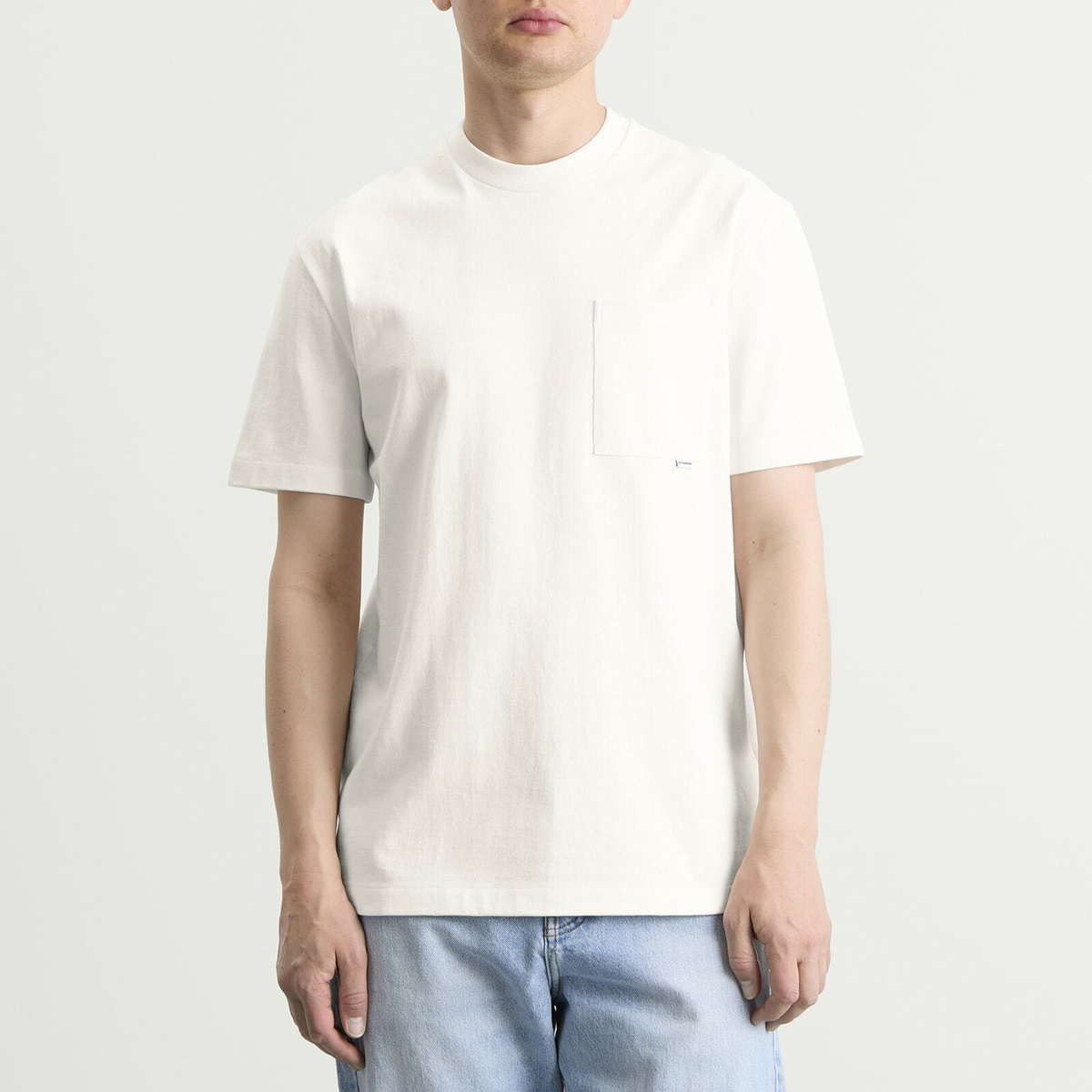 Jil Sander Men's JIL Logo T-Shirt in Optic White
