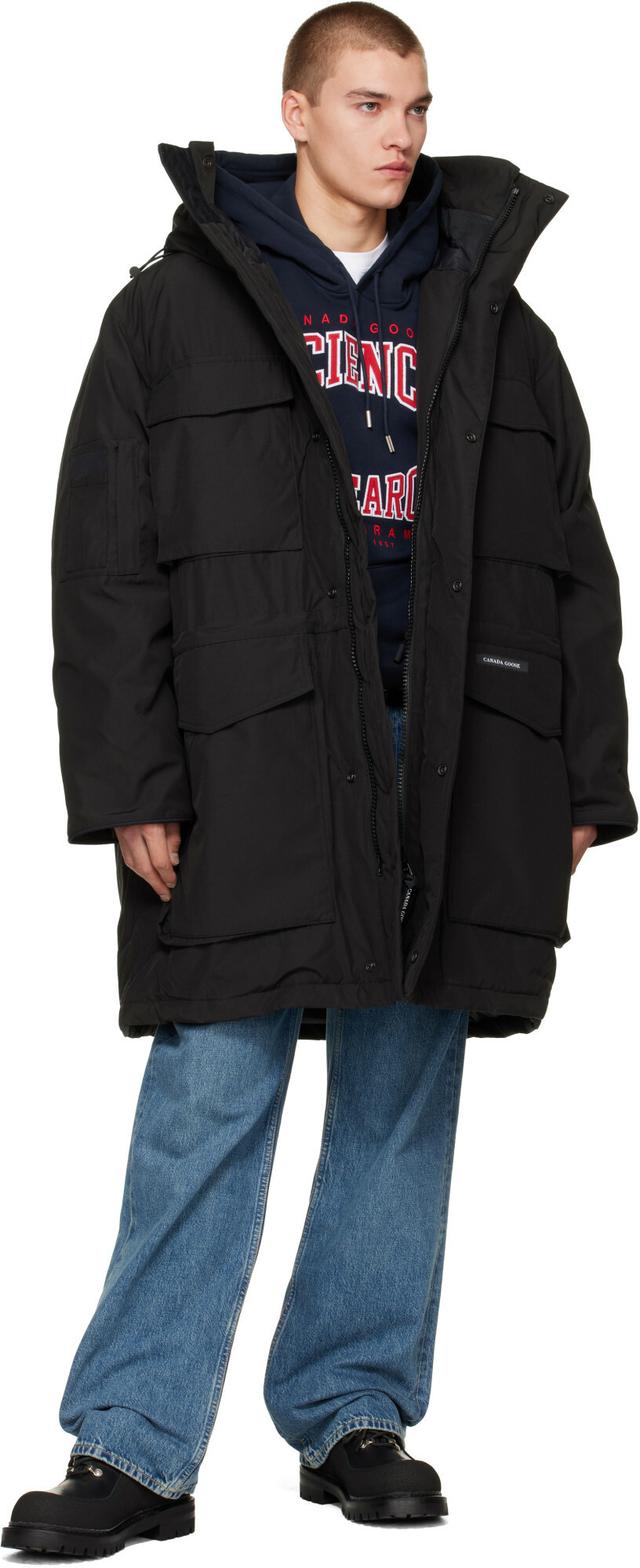 Canada Goose Black Erie Down Parka