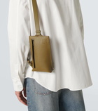 Loewe Vertical T Pocket leather shoulder bag