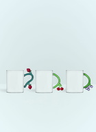 Ichendorf Milano Set Of Three Fruits And Flowers Mugs