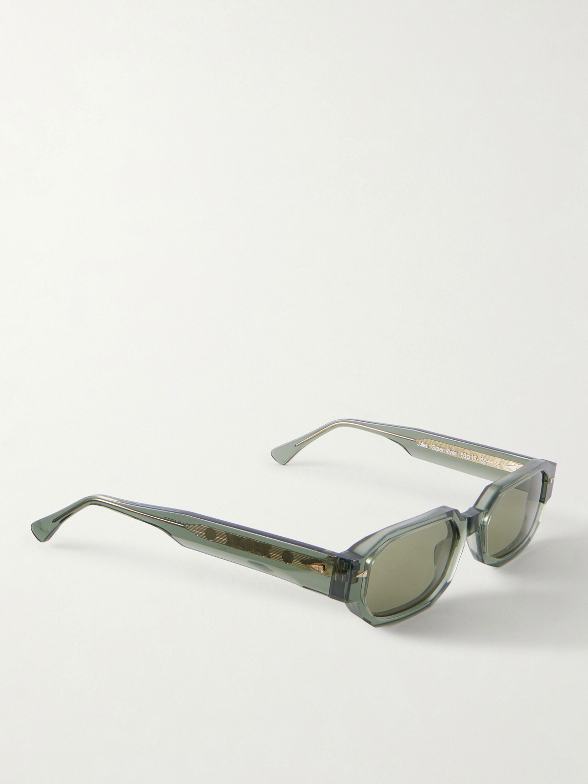 AHLEM - Jules Oval-Frame Acetate Sunglasses