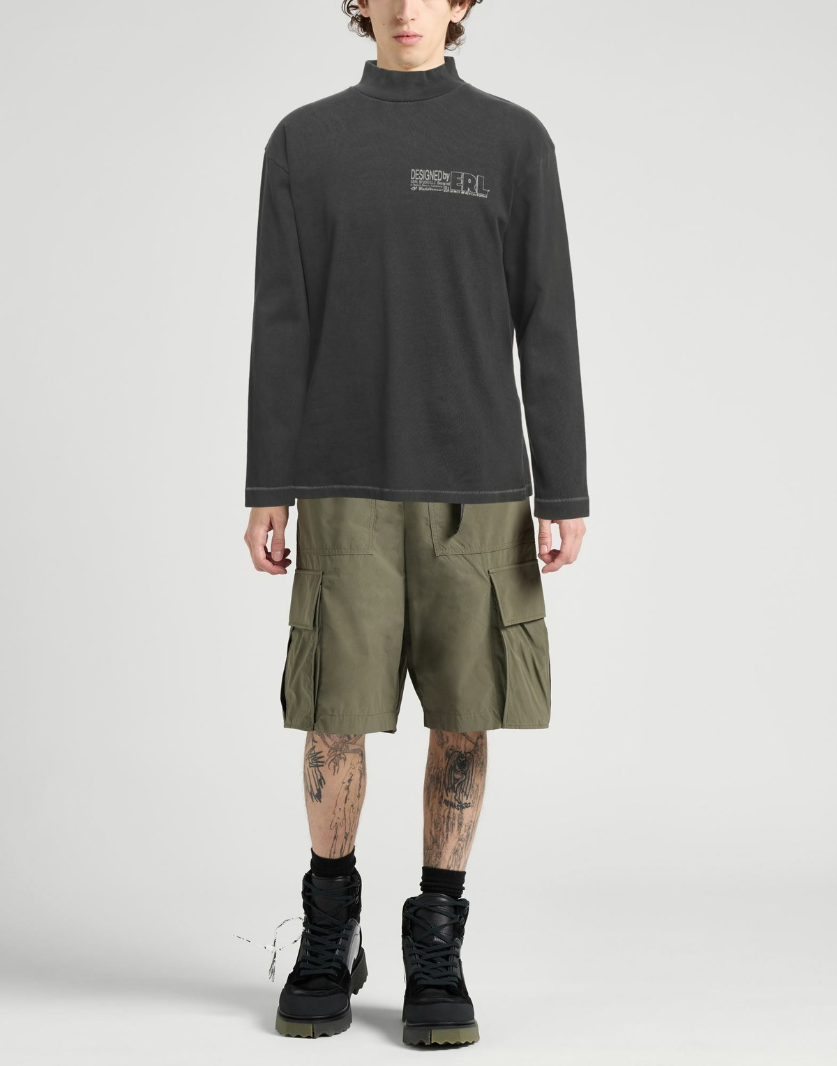 Erl Mens Sweatshirt Lead