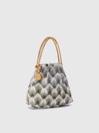 Missoni - Chain pouch in lamé viscose, Women, Green