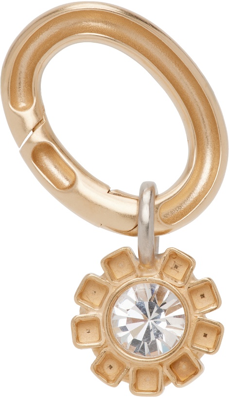 Photo: Maison Margiela Gold Graphic Single Earring