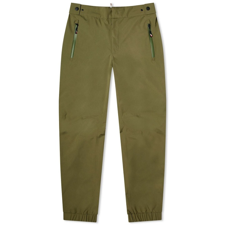 Photo: Moncler Grenoble Men's Gore-tex Paclite Trousers in Olive