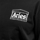 Aries Women's Long Sleeve Rat T-Shirt in Black