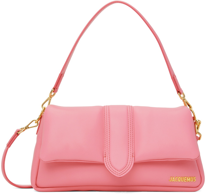 Jacquemus Pink Le Raphia 'Le Bambimou' Bag Jacquemus