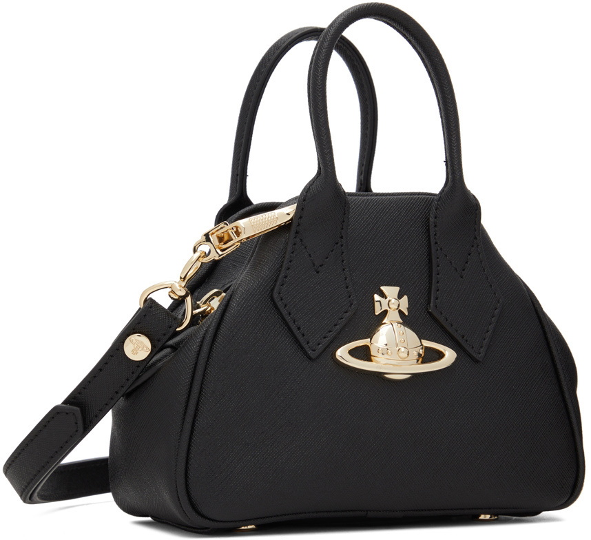 Vivienne Westwood Mini Yasmine Saffiano Leather Crossbody Bag