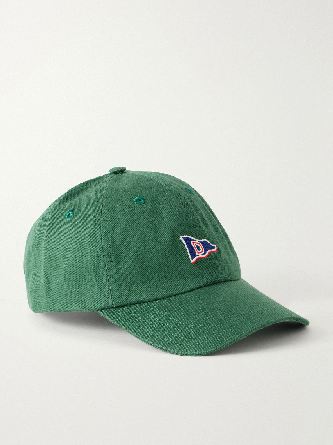 Drake's - Embroidered Cotton-Twill Cap