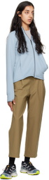 Goldwin Khaki One Tuck Pants