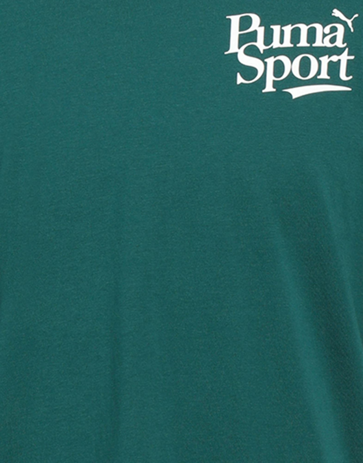 Puma Mens T-shirt Emerald in Green
