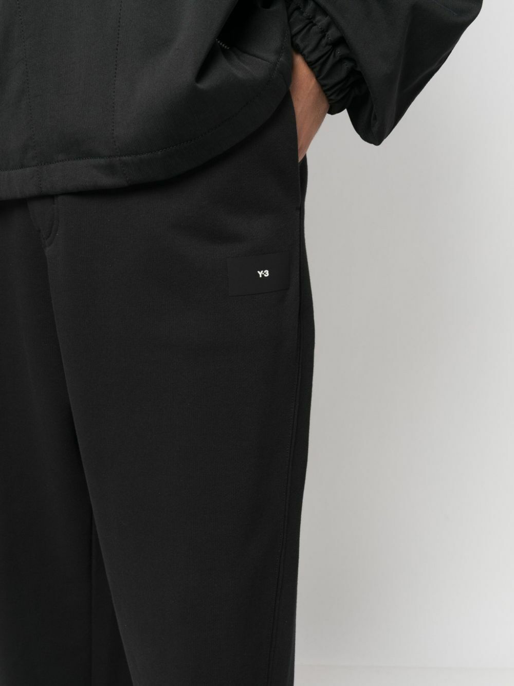 Jogger Pants Y-3 Organic Cotton Terry Straight Pant Black