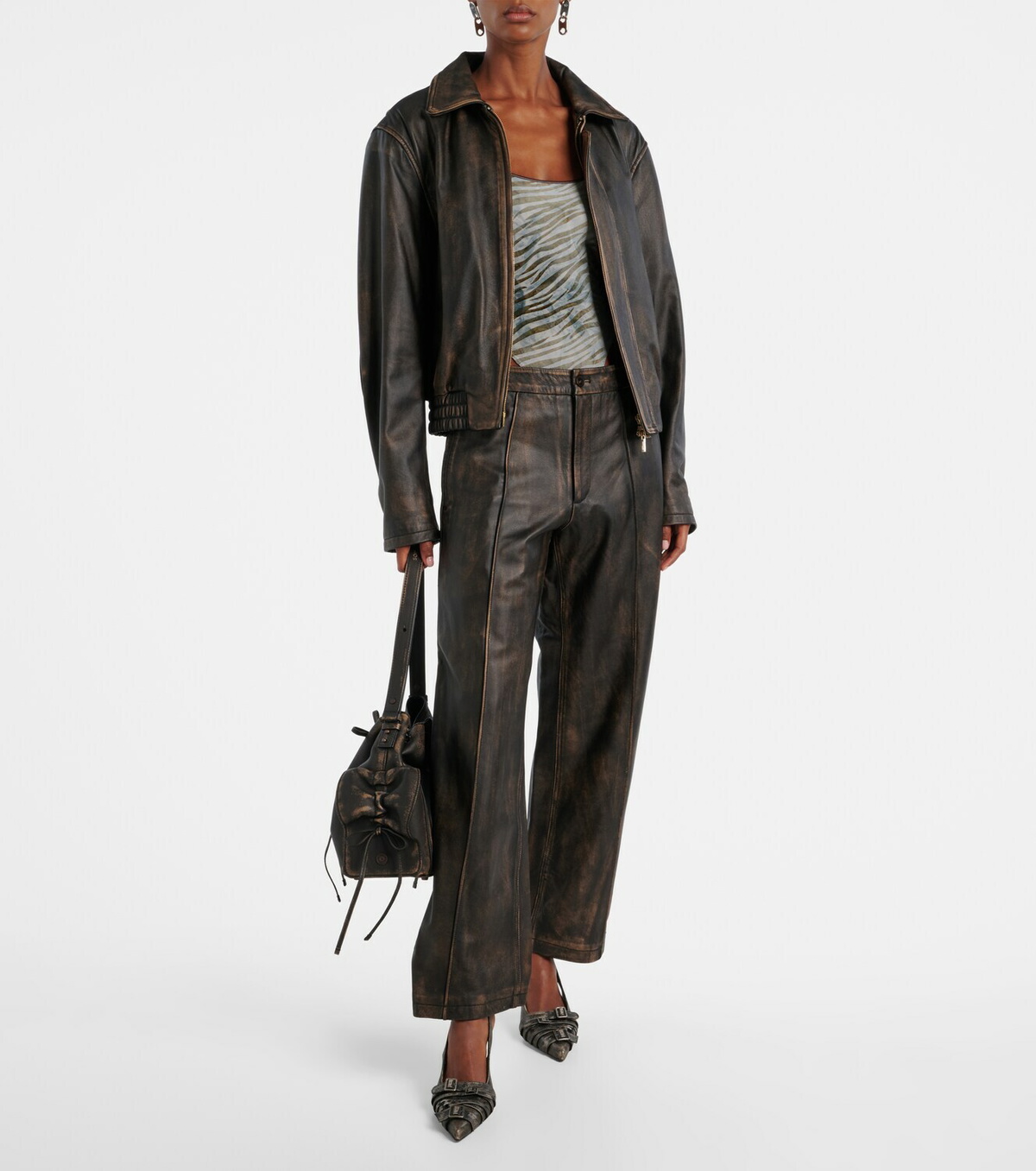 Jacques Wei Leather jacket