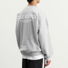 Cole Buxton Men's CB Sportswear Sweatshirt in Light Grey Marl