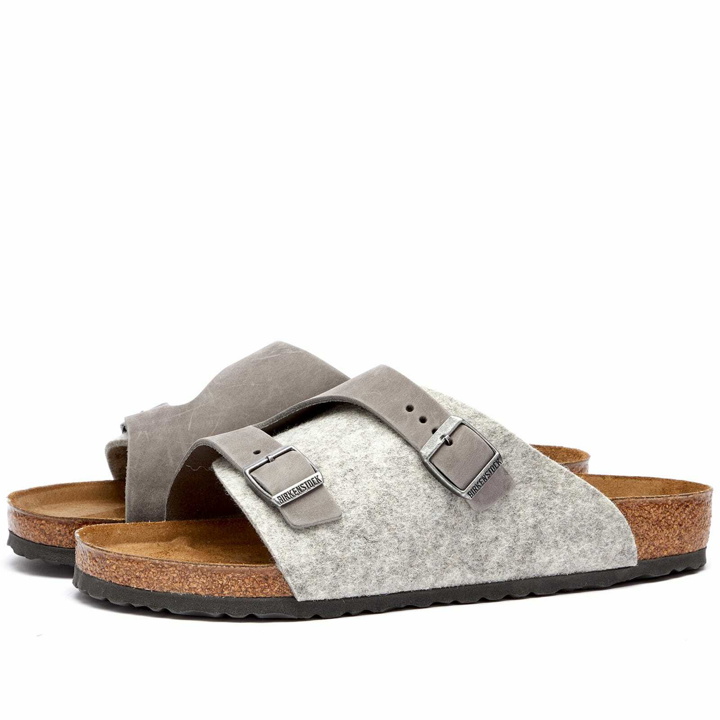 Photo: Birkenstock Zürich in Light Grey Authentic Felt