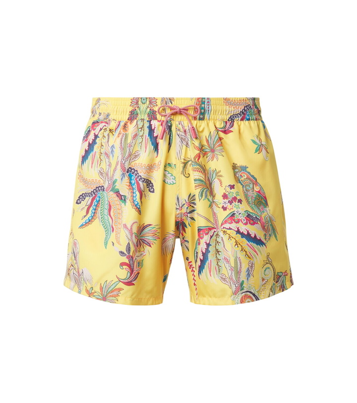 Photo: Etro Printed swim trunks