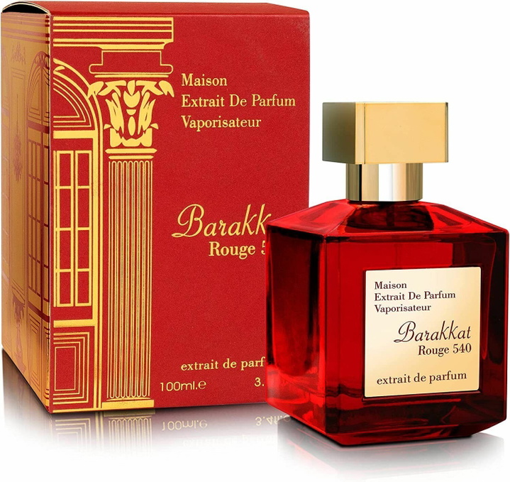Photo: Fragrance World Ladies Barakkat Rouge 540 Extrait de Parfum Spray 3.4 oz Fragrances 6291108326428