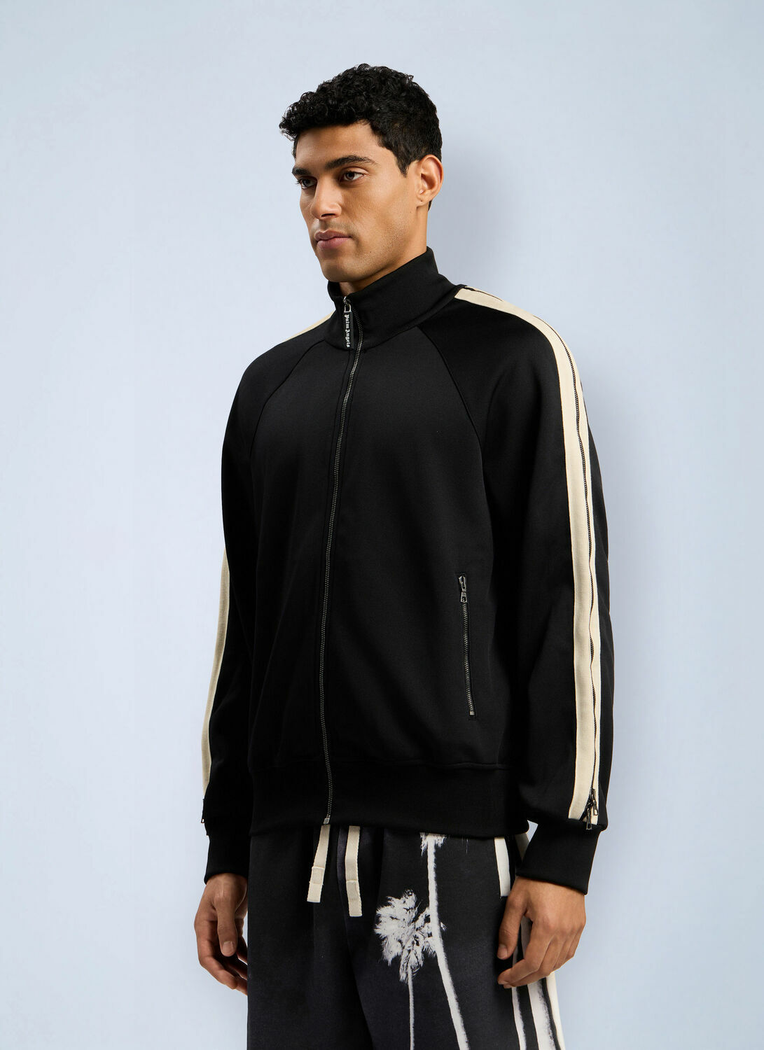 Palm Angels Performance Zip-Up Track Jacket
