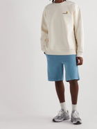 Carhartt WIP - Nelson Straight-Leg Pigment-Dyed Cotton-Jersey Shorts - Blue