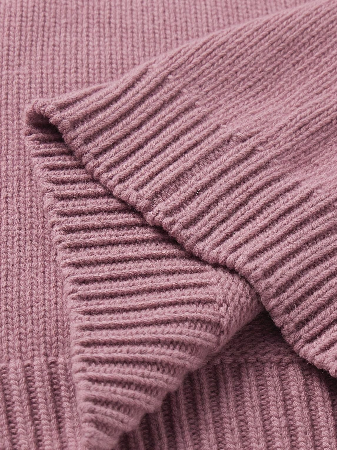 Richard James - Wool Rollneck Sweater - Pink Richard James