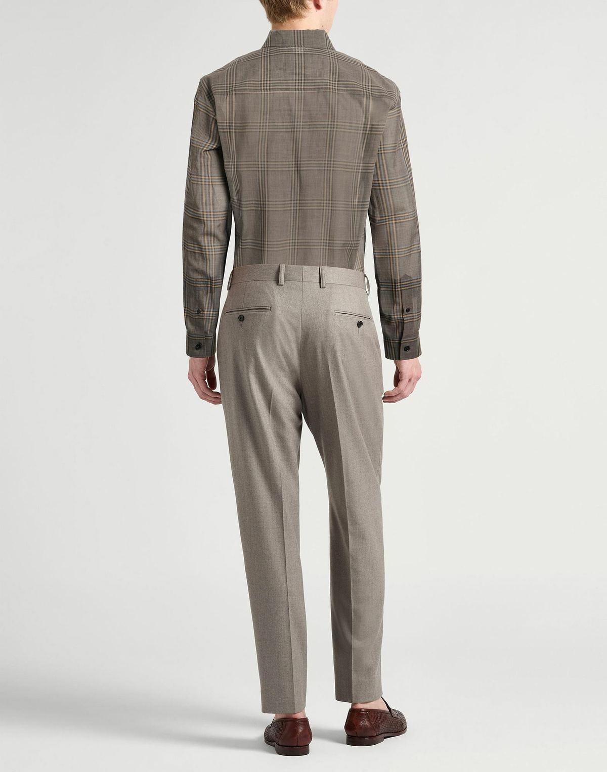 Agnona Mens Shirt Charcoal