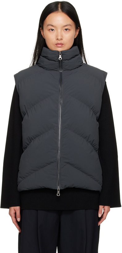 Photo: Studio Nicholson Black Cass Vest