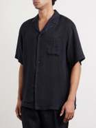 Altea - Hadley Linen Shirt - Blue