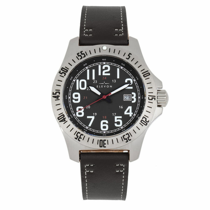 Photo: Elevon Aviator Black Dial Mens Watch ELE120-9