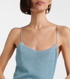 Oséree Lumière belted maxi dress