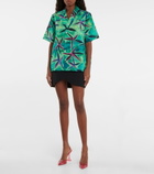 Louisa Ballou - Weekend printed cotton shirt