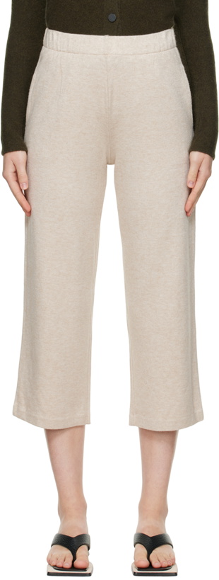 Photo: Vince Beige Cropped Lounge Pants