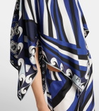 Pucci Iride Festa silk twill cape