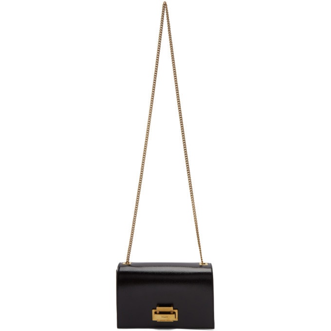 Saint Laurent Black Art Deco Flap Bag Saint Laurent