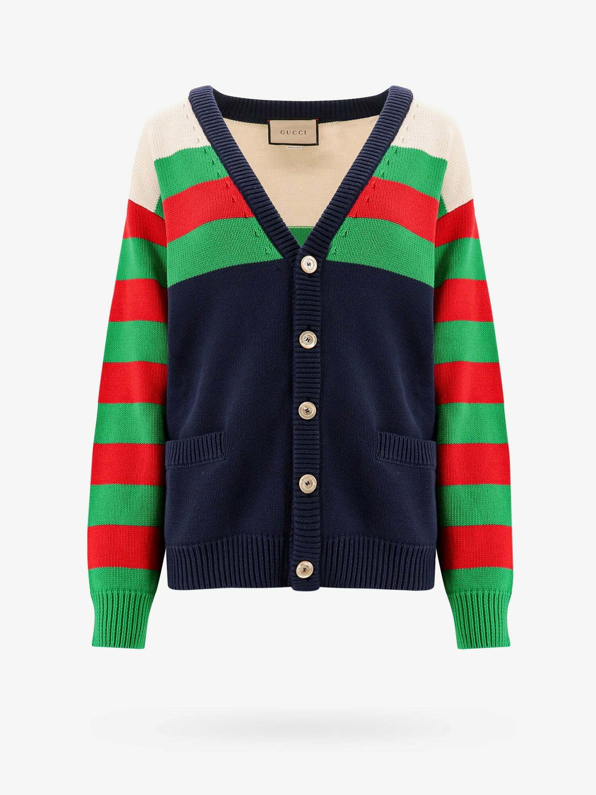 Gucci Cardigan Blue Womens Gucci