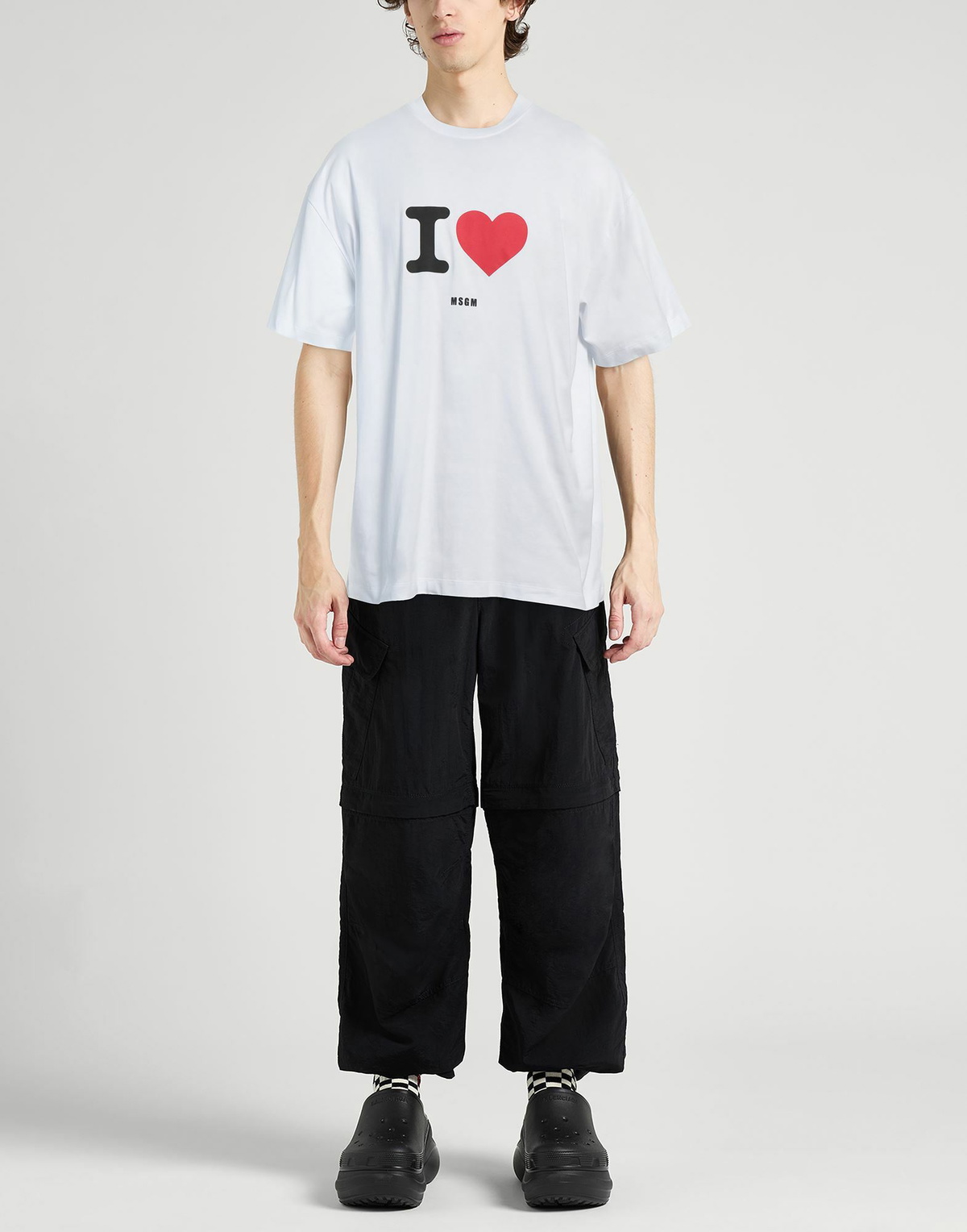Msgm Mens T-shirt in White