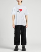 Msgm Mens T-shirt in White