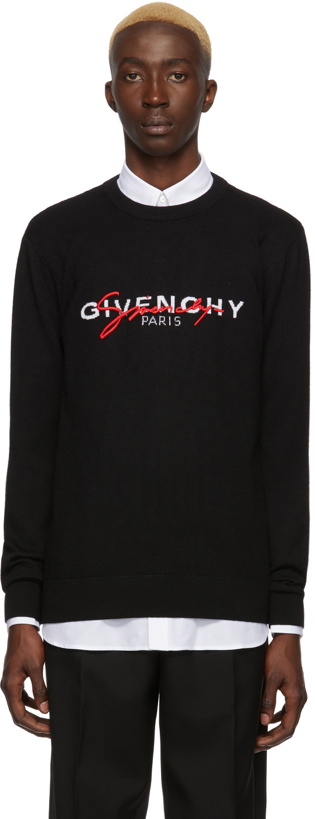 Photo: Givenchy Black Classic Signature Sweater