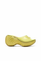Diesel Platform mule in Melflex - Sandals Womens in Yellow